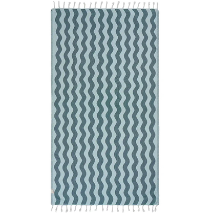 Rumble Waves Beach Towel