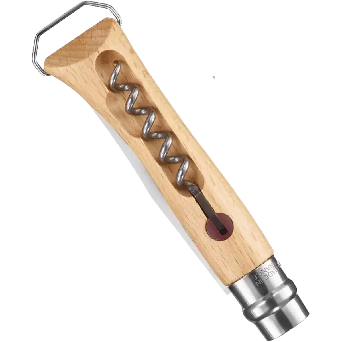 No.10 Corkscrew Stainless Steel Folding Knife with Bottle Opener