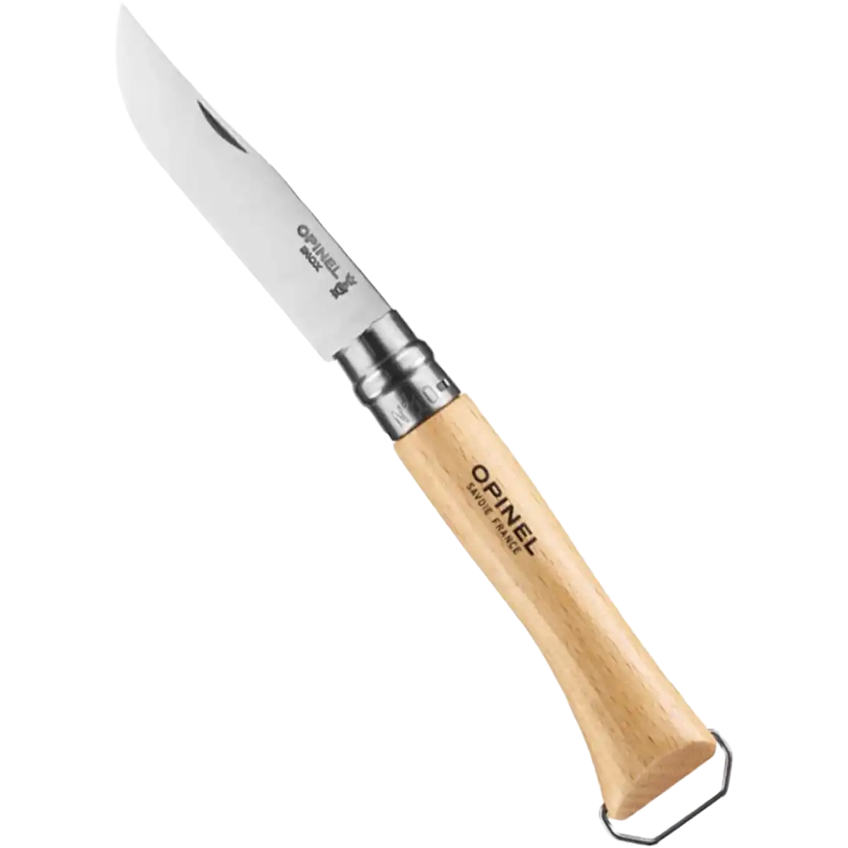 No.10 Corkscrew Stainless Steel Folding Knife with Bottle Opener