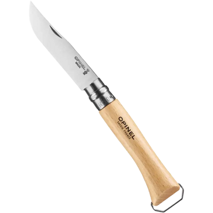 No.10 Corkscrew Stainless Steel Folding Knife with Bottle Opener