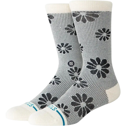 Women's Floral Stitch Crew