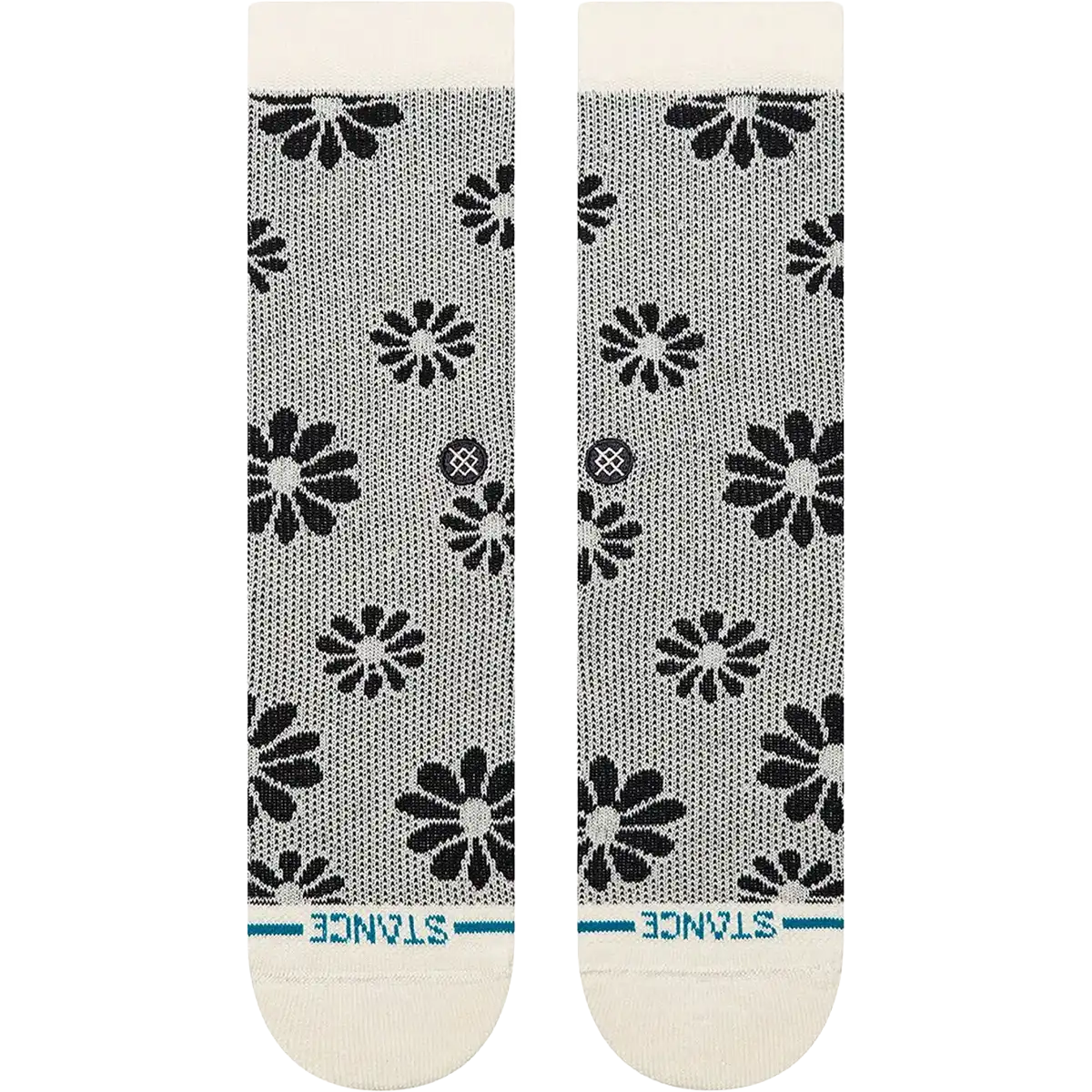 Women's Floral Stitch Crew
