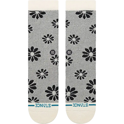 Women's Floral Stitch Crew