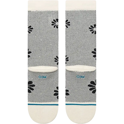 Women's Floral Stitch Crew