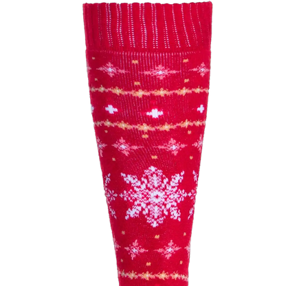 Youth Nordic Snowflake Mid Volume Sock