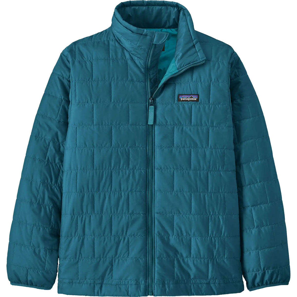 Youth Nano Puff Brick Quilt Jacket