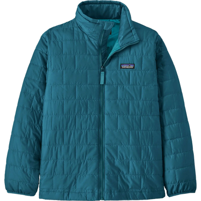 Youth Nano Puff Brick Quilt Jacket