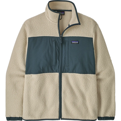 Men's Retro Pile Patch Jacket