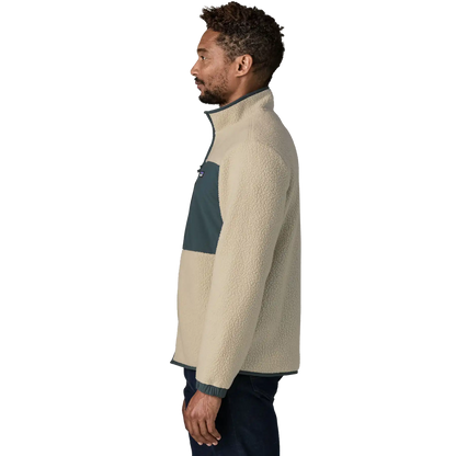 Men's Retro Pile Patch Jacket