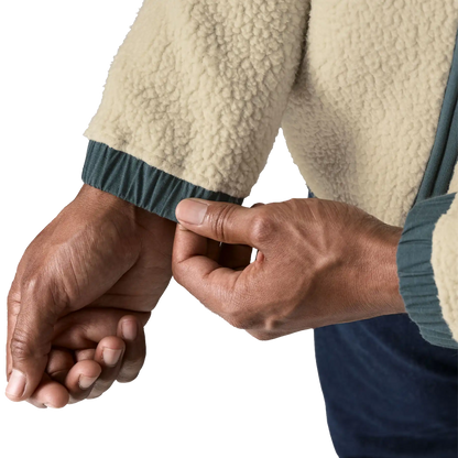 Men's Retro Pile Patch Jacket
