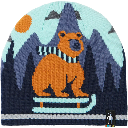 Youth Reversible Art Beanie