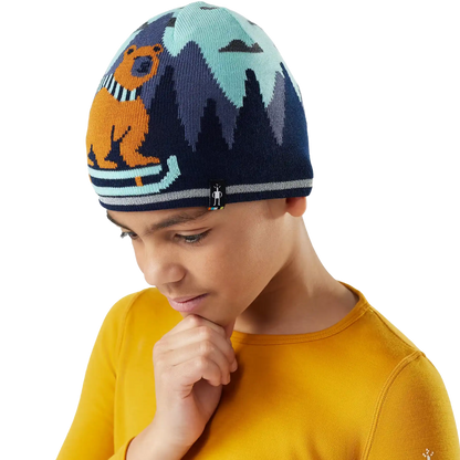 Youth Reversible Art Beanie