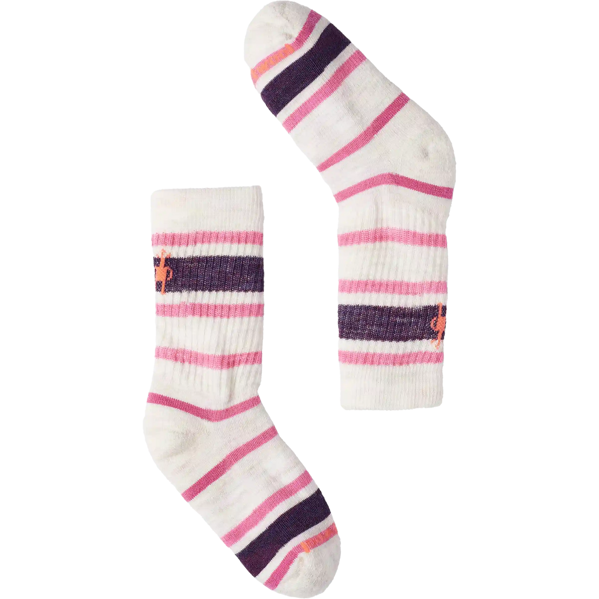 Youth Hike Light Cushion Striped Crew