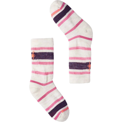Youth Hike Light Cushion Striped Crew