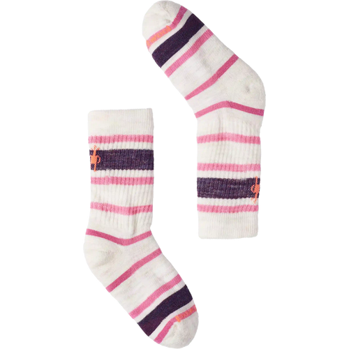 Youth Hike Light Cushion Striped Crew
