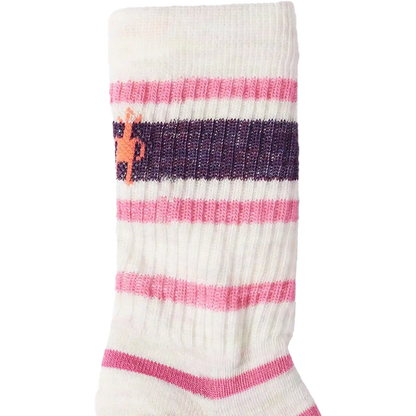 Youth Hike Light Cushion Striped Crew
