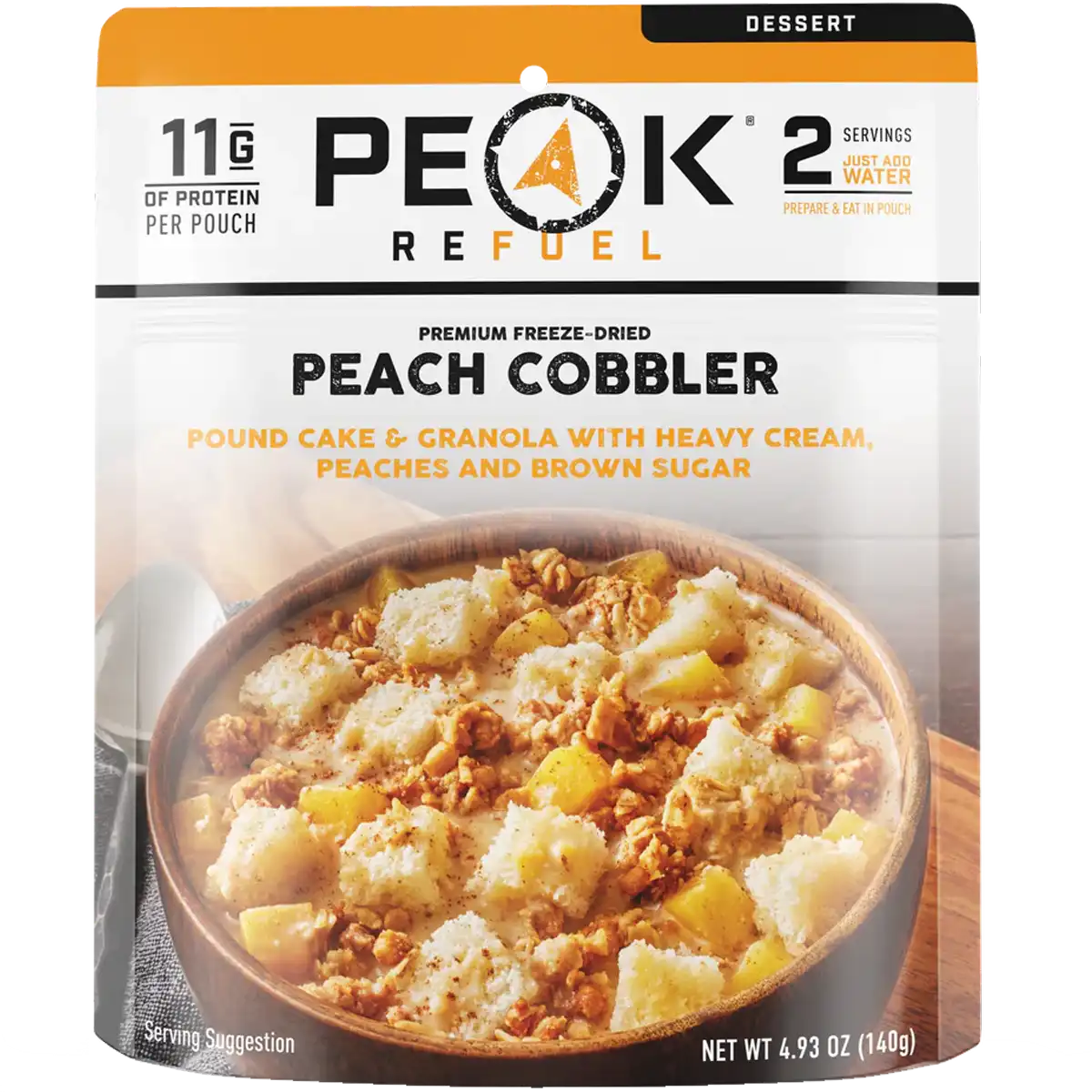 Peach Cobbler (2 Servings)