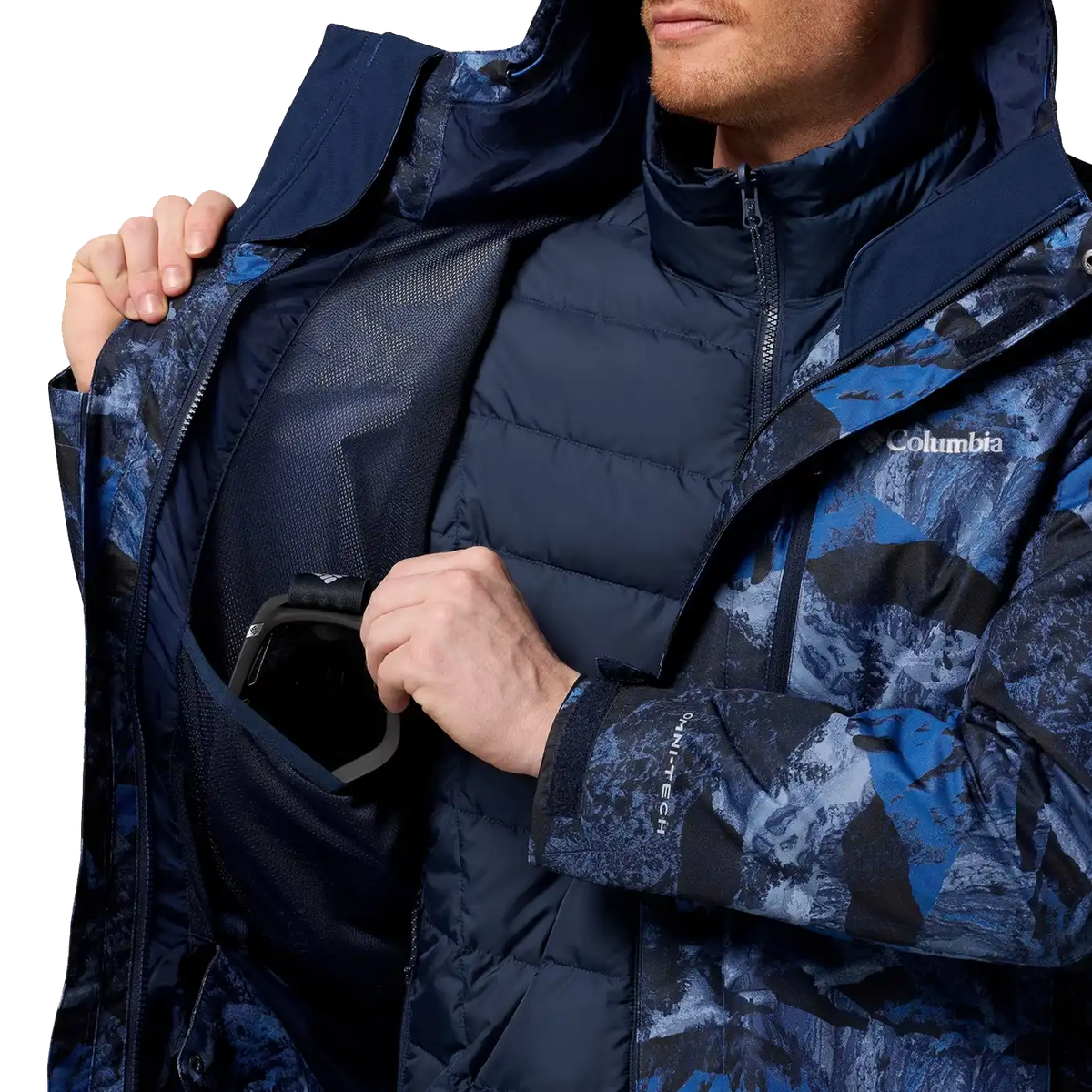 Men's Whirlibird V Printed Interchange Jacket