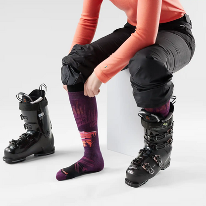 Women's Ski Full Cushion Alpine Auroras OTC Socks