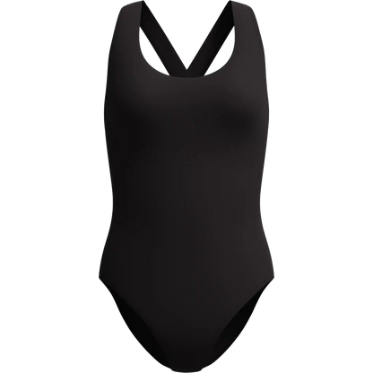 Women's Solid Scoop Neck One Piece