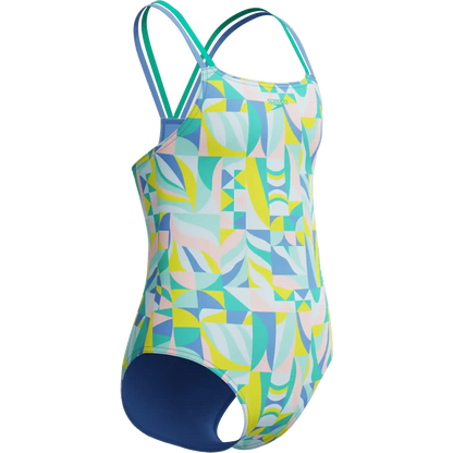 Youth Print Strappy One Piece