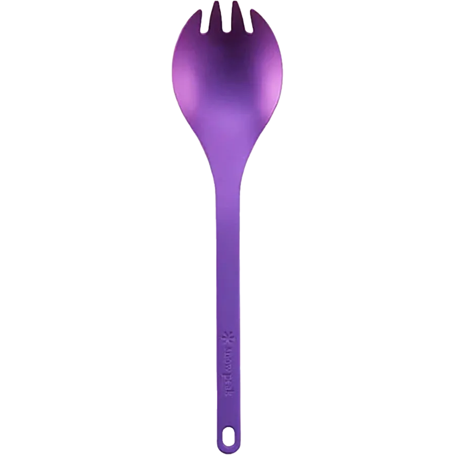 Titanium Spork Anodized