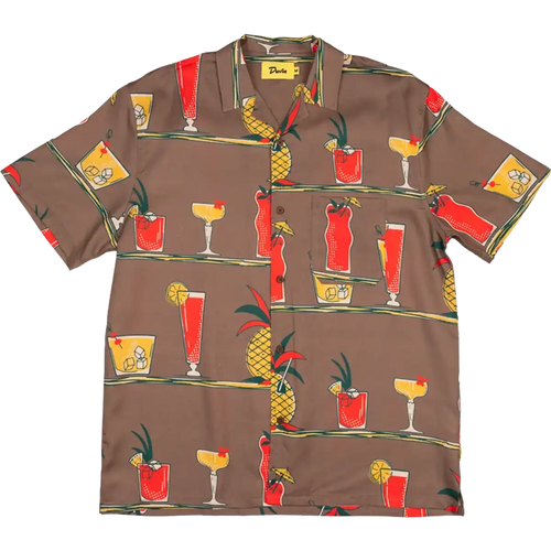 Men's Tiki Bar Button Up