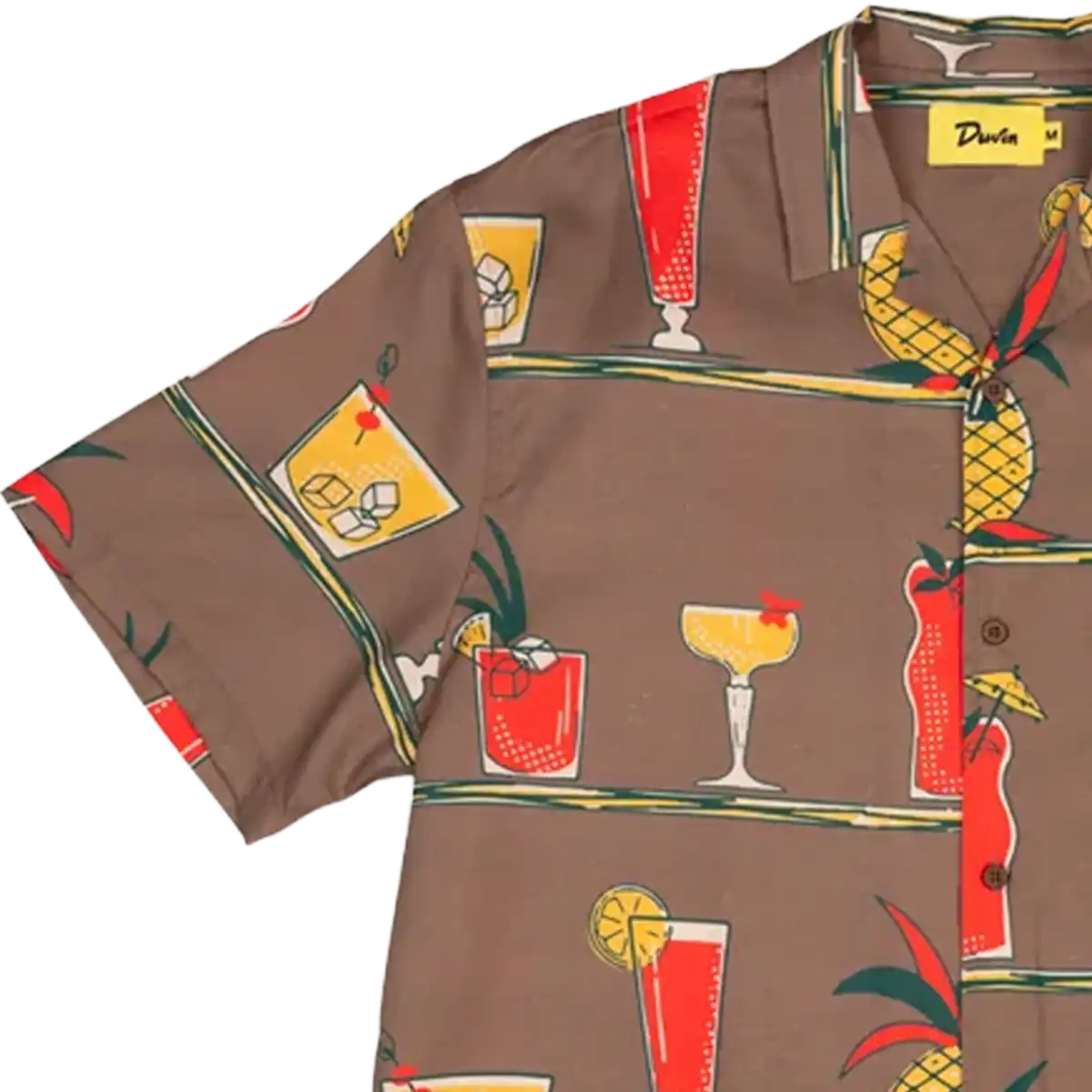 Men's Tiki Bar Button Up