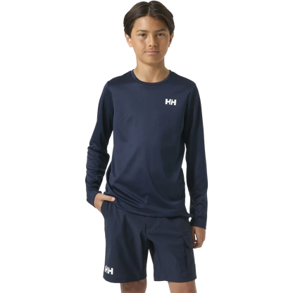 Youth Jr HH Tech Long Sleeve Crew