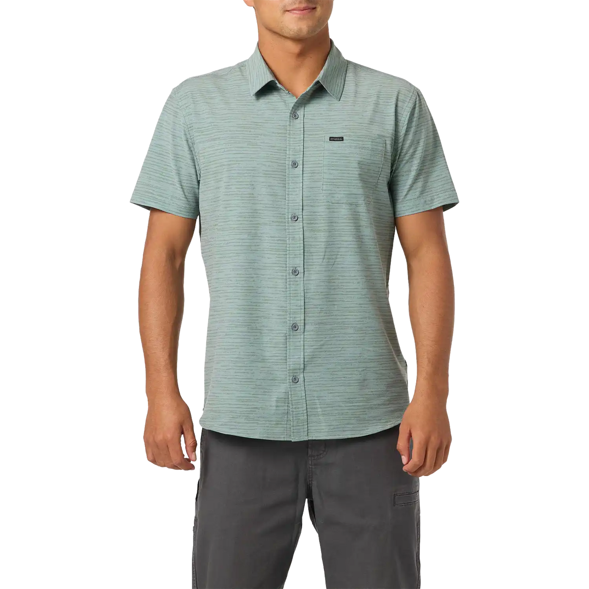 Men's TRVLR UPF Traverse Stripe Standard Short Sleeve