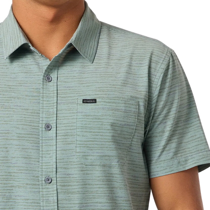 Men's TRVLR UPF Traverse Stripe Standard Short Sleeve