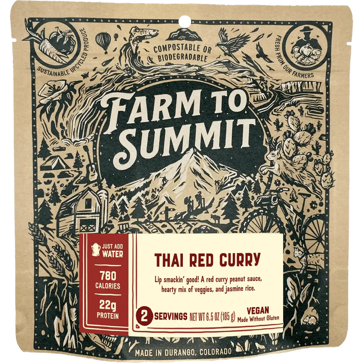 Thai Red Curry (2 Servings)
