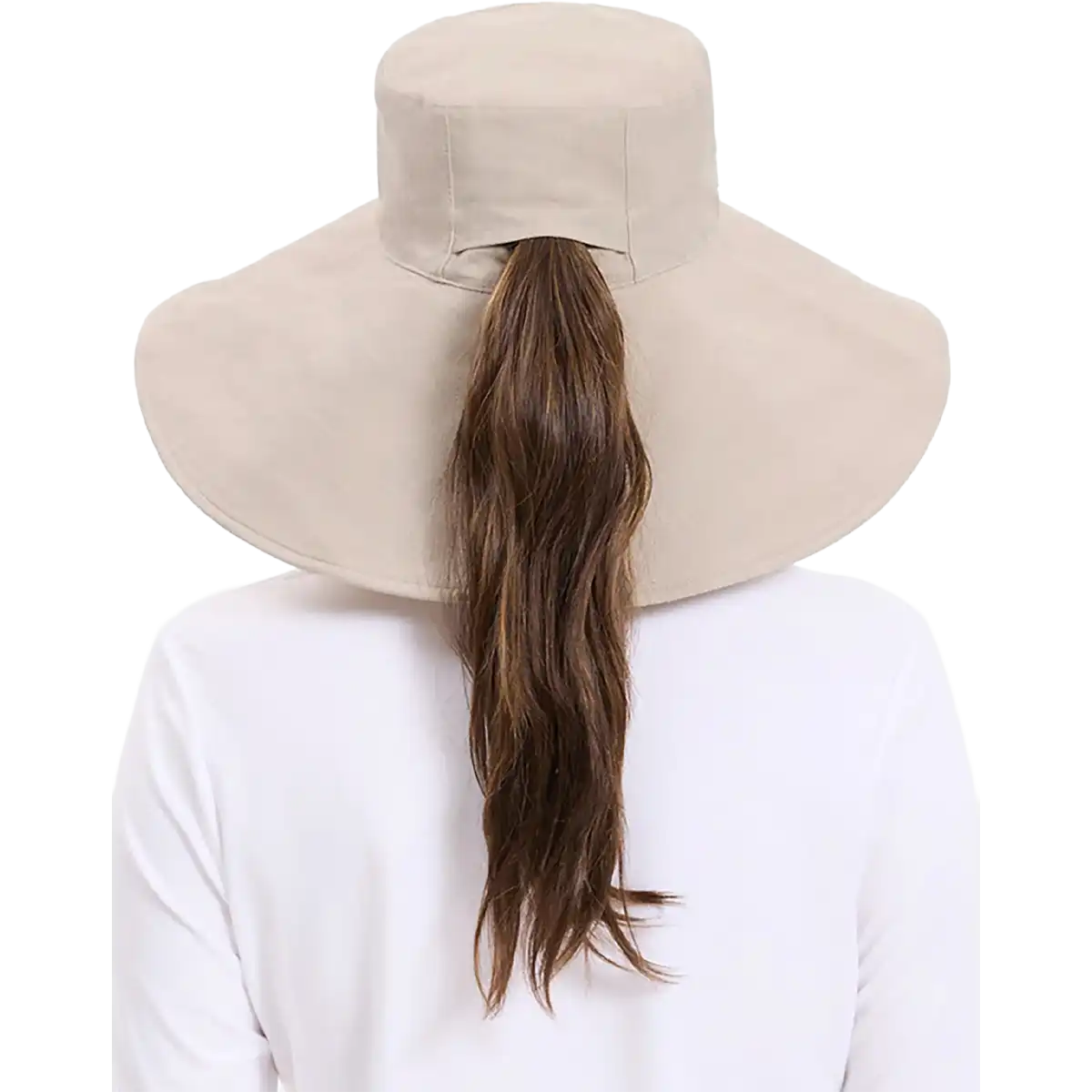 Women's Ultra Wide Cotton Linen Hat UPF 50+