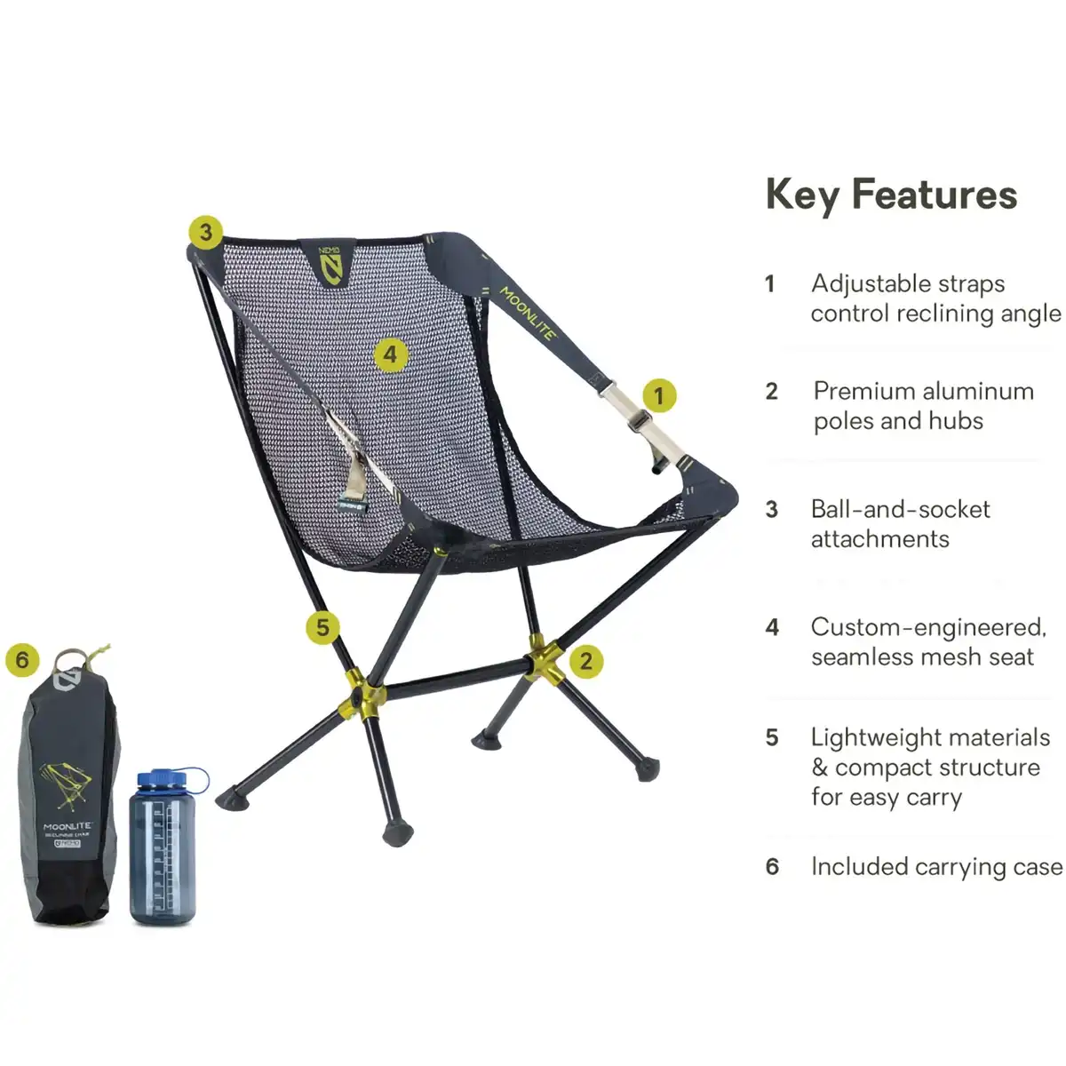 Moonlite Reclining Camp Chair
