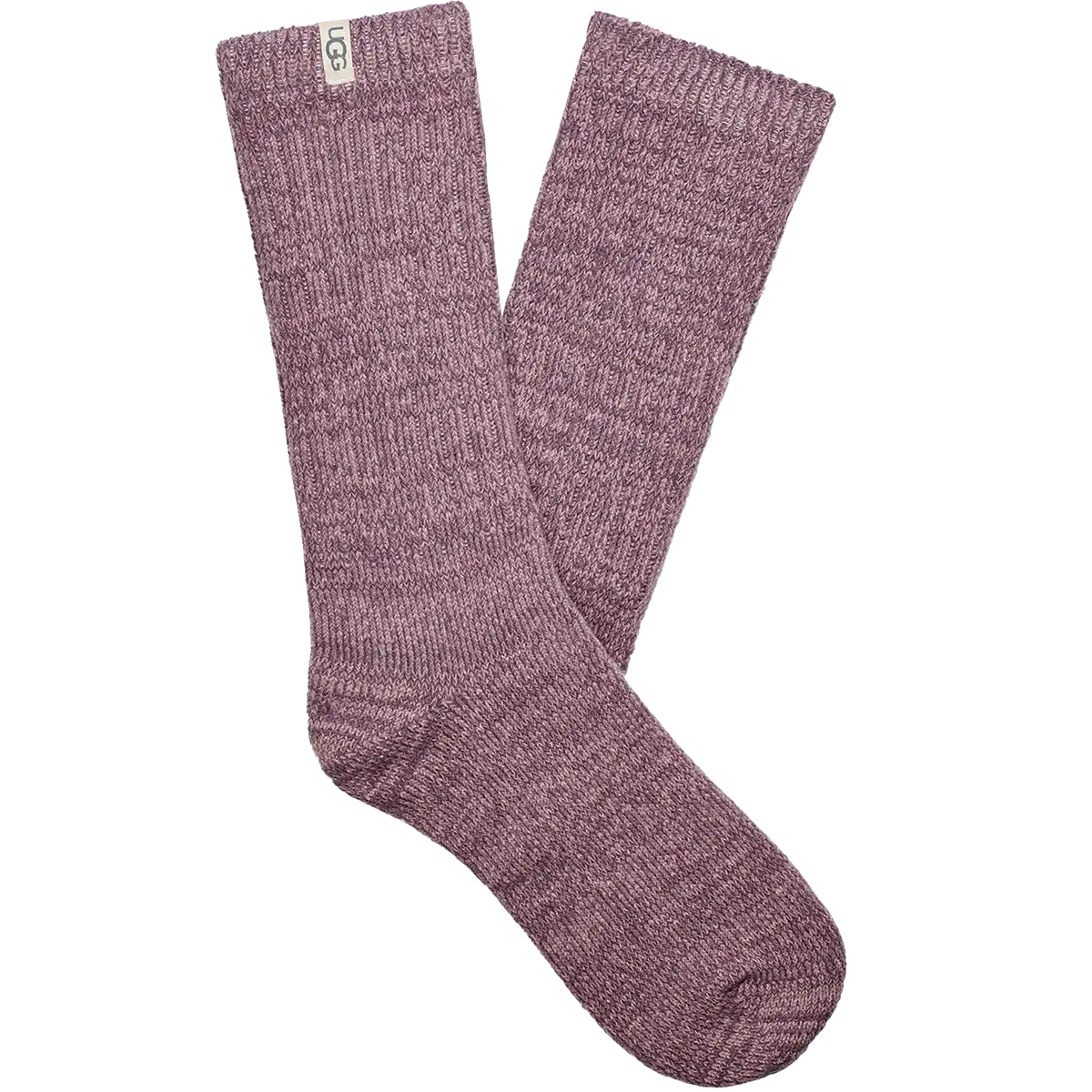 Women's Rib Knit Slouchy Crew Sock