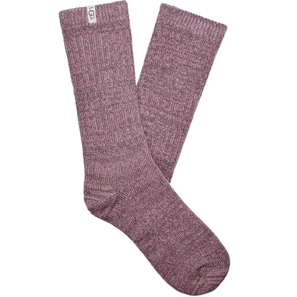 Women's Rib Knit Slouchy Crew Sock