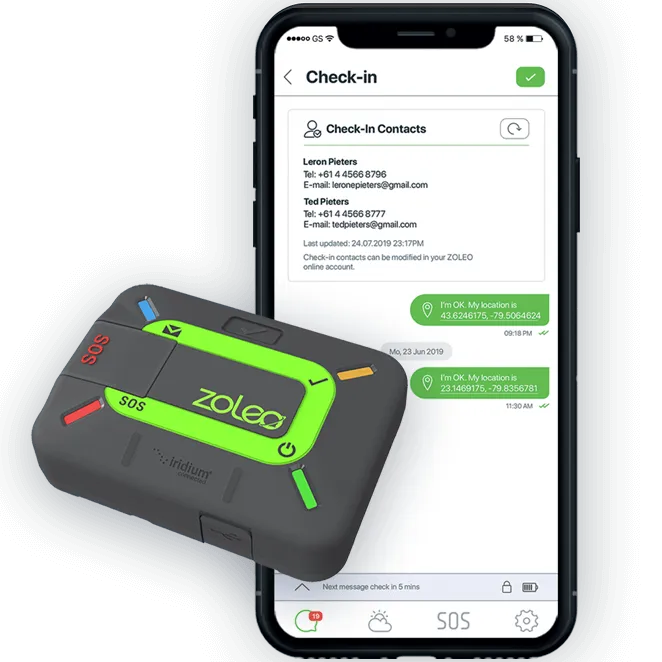 Zoleo Satellite Communicator