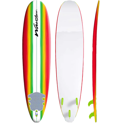 Men's Wetsuit, Surfboard, and Rack Package