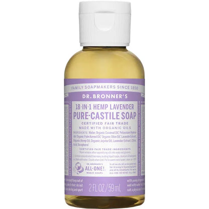 Pure-Castile Liquid Soap - 2 oz