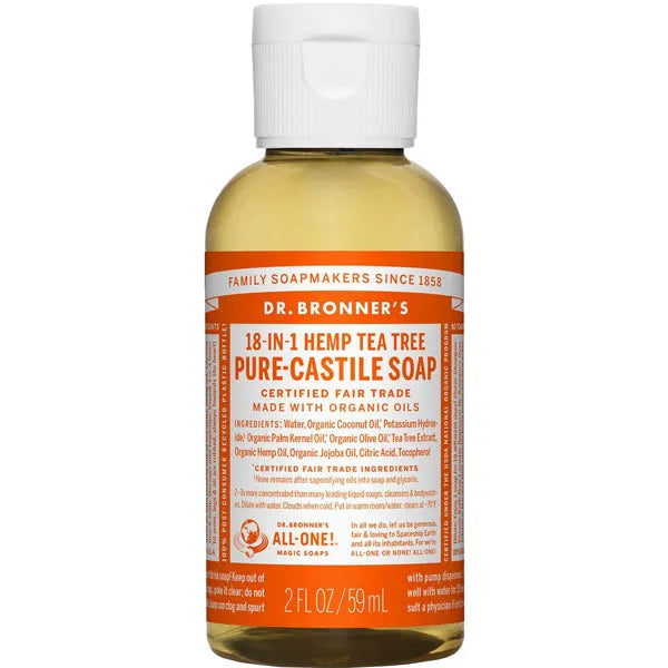 Pure-Castile Liquid Soap - 2 oz
