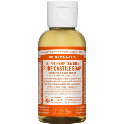 Pure-Castile Liquid Soap - 2 oz