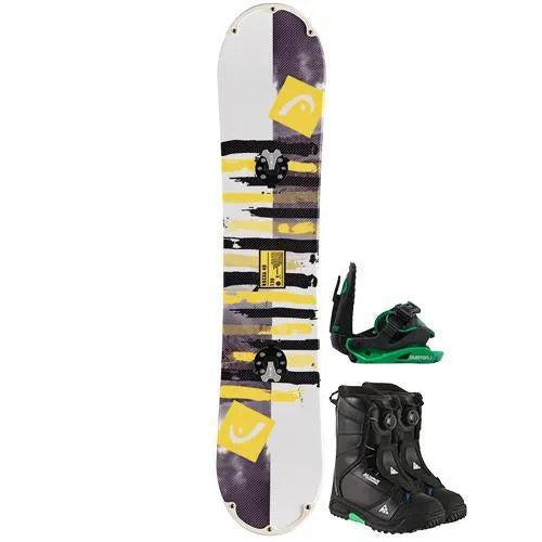 The Works Package w/ Bibs - Girl's Snowboard