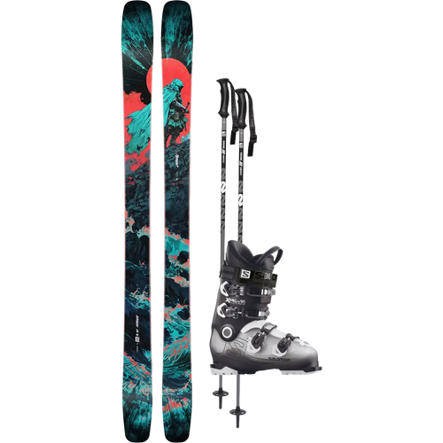 Moment Deathwish 104 Demo Ski Package