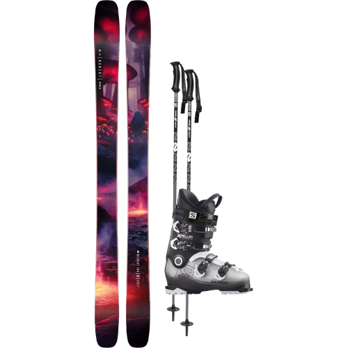 Moment Wildcat 108 Demo Ski Package