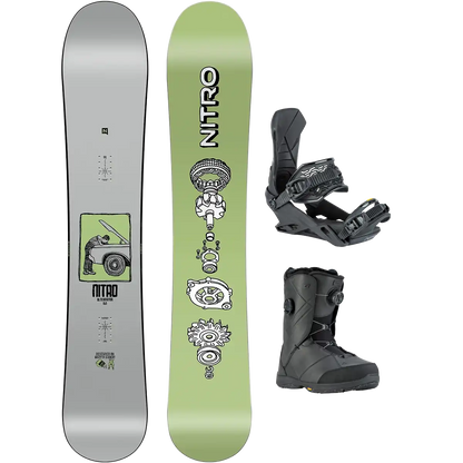 Nitro Alternator Demo Snowboard Package