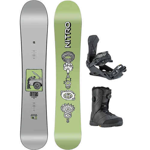 Nitro Alternator Demo Snowboard Package