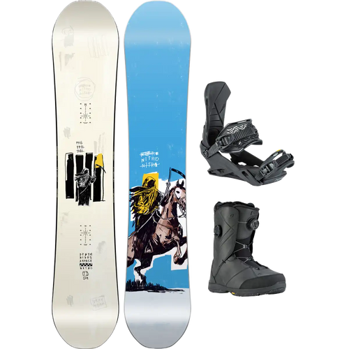 Nitro T1 Demo Snowboard Package