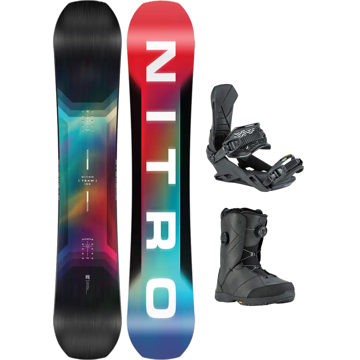 Nitro Team Demo Snowboard Package