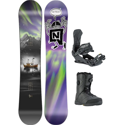 Nitro Team Pro Marcus Kleveland Demo Snowboard Package