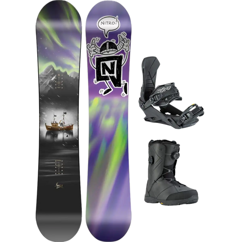 Nitro Team Pro Marcus Kleveland Demo Snowboard Package